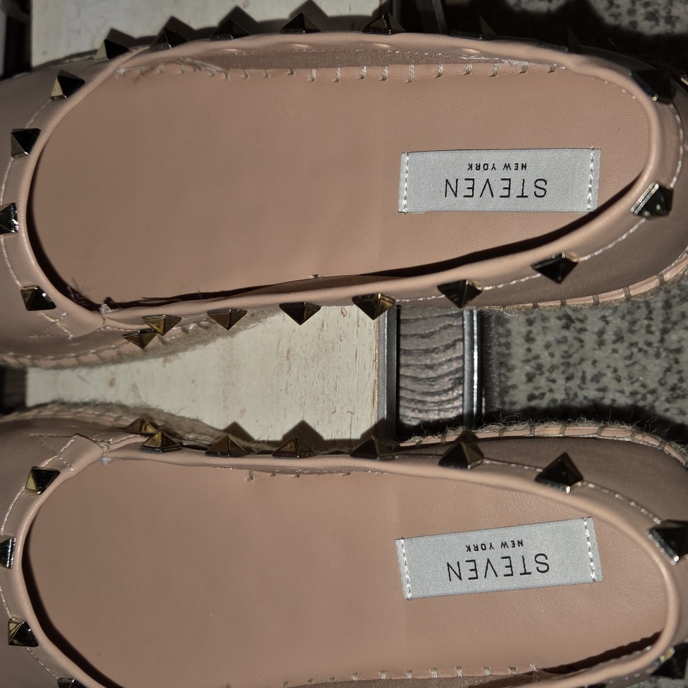 Steven New York Lambskin Espadrilles sz 11 - Picture 5 of 7
